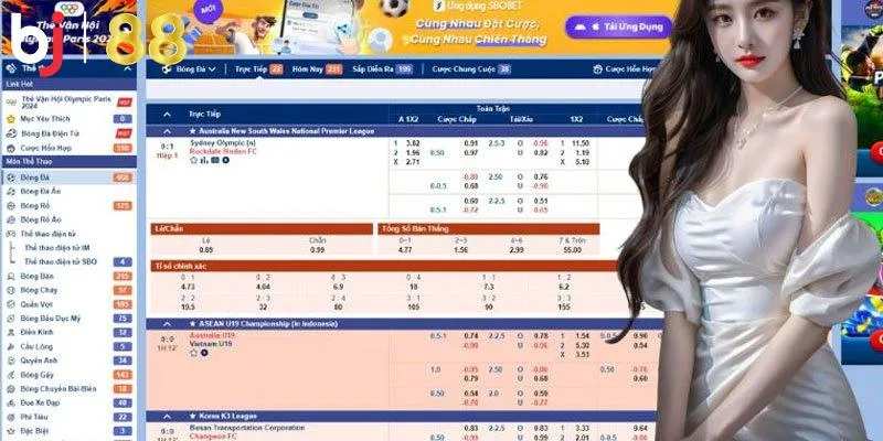 Nhiều mức cược cực kỳ nổi bật trong các trận đấu lớn